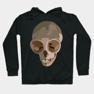 Gibbon skull Hoodie